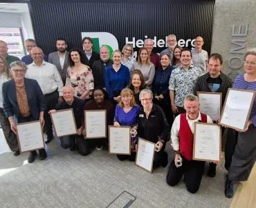 Heidelberg Materials UK’s Quarry Life Award winners and runners-up