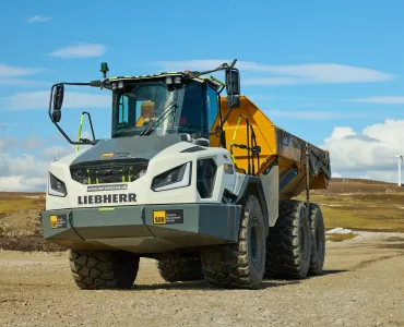 A Liebherr TA 230 Litronic ADT from the SER fleet