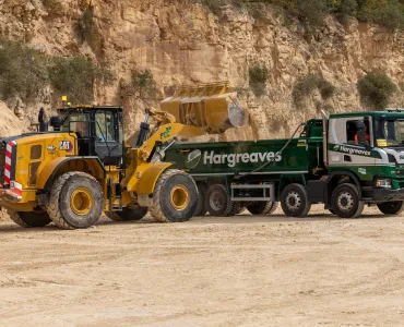 Darrington Quarries, part of FCC Environment, and Hargreaves Logistics have teamed up to supply crucial construction materials in a sustainable way to the Eastern Green Link 2 energy infrastructure project