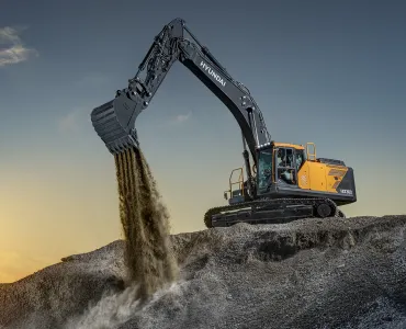 Helms TNT-Centret will offer the full range of Hyundai construction equipment, including the many new models launched earlier this year, such as the next-generation HX360L excavator