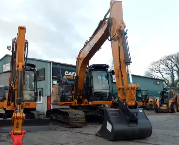 Case crawler excavators