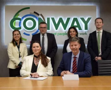 FM Conway and Shell MoU