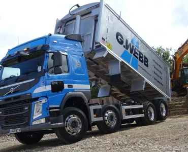 New Volvo FMX tippers for NRS Ltd