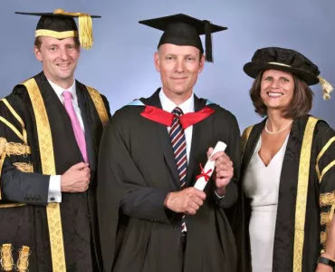 Robin Gillespie graduation