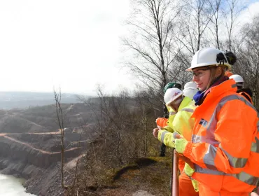 Taffs Well Quarry study tour