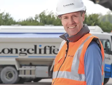 Nelson Gonzalez, Longcliffe Quarries Ltd’s new finance director