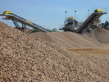 In the UK, the rate of consumption is still far outstripping new permissions for mineral extraction
