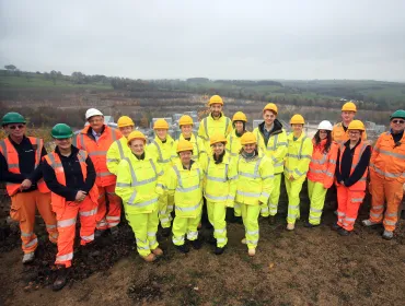 Mining groups – Women in Mining UK and Young Mining Professionals – get hands-on experience at Longcliffe Quarries’ Brassington Moor site