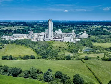 Padeswood cement works in North Wales