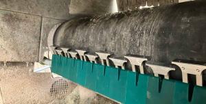 STARCLEAN® primary cleaner on the main feed belt conveyor