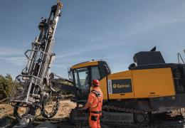 Explosia currently have three Epiroc drill rigs with two more due for delivery before the end of 2023
