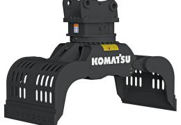 The new Komatsu sorting and demolition grapple range consists of 10 models