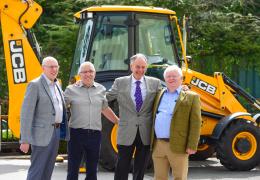 L–R: Chris Carnwell, Keith Hepden, Mick Higgs and Nigel Heinich