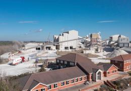 Singleton Birch’s Melton Ross lime plant in North Lincolnshire 