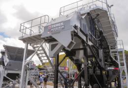The AggreScrub P150 plant from TWS caught the attention of many Hillhead 2024 visitors 