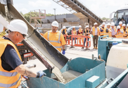 Industry professionals gathered to witness the official UK launch event for Airium Roadfill and Airium Voidfill