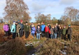 A special event was held to celebrate the results of three decades of conservation effort, including an estimated 17,000 volunteer hours