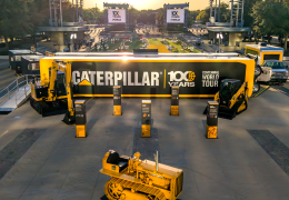 Caterpillar’s Centennial World Tour has embarked on its journey to visit company facilities around the world
