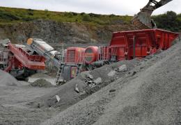 Hogan Group have met increased demand for materials with a new crushing train from Molson Finlay