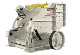 The Cedarapids TI4250 horizontal-shaft impactor