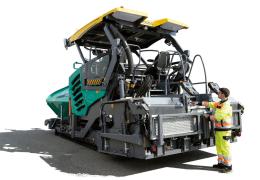 Vögele have developed the automated Paver Access Control (PAC) function to make the preparation for paving safer