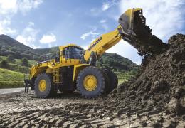 The all-new Komatsu WA700-8 wheel loader