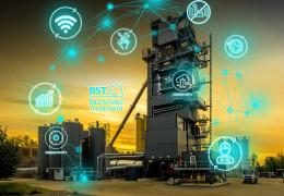 The Connected Worksite uses digital orders to create a production schedule which is automatically transferred to the asphalt plant’s control system