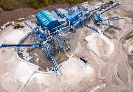Fife Silica Sands’ new CDE silica sand washing plant at Burrowine Moor Quarry