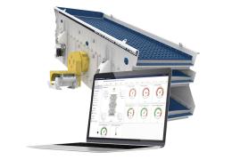Condition-monitoring systems use modern algorithms and artificial intelligence to monitor the health of the vibrating screens on site by forecasting the equipment’s dynamic condition, predicting necessary maintenance and providing critical downtime alerts