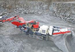 The new Sandvik QH443E electric-driven cone crusher