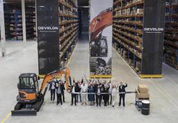 The official opening of Develon’s new Parts Distribution Centre (PDC) in Boom, Belgium