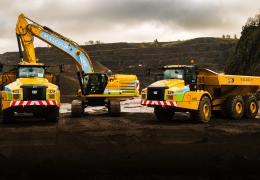 Malcolm Construction have invested in two Cat 745 three-axle ADTs and one Cat 352 excavator from Finning UK & Ireland
