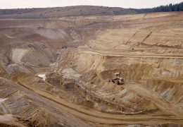 Extraction of Fuller’s earth by Steetley Minerals’ at Woburn Sands, Bedfordshire. Photo: BGS © UKRI
