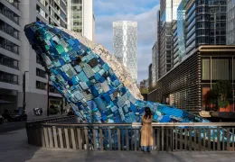 The Whale on the Wharf. Photo: CWG