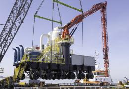 Delivery of the new Van Aalst ship unloader at Invicta’s Sheerness terminal, in Kent