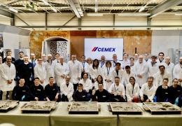 Participants experienced an exclusive guided tour of Cemex’s Research and Development laboratory