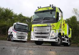 Connor Construction (South West) have taken delivery of three new Volvo FH 4x2 road sweepers and two FH Globetrotter 4x2 spray tankers 