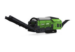 The new Osprey 616 compact recycling trommel from EvoQuip