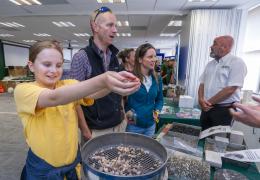 Heidelberg Materials’ offices at The Ridge hosted a range of stalls, giving visitors the opportunity to learn about mineral extraction and how/where these materials are used