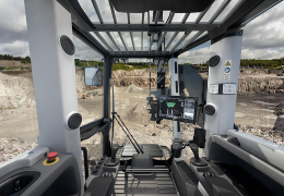 The new operator cabin on the updated SmartROC T35/T40 drill rigs 