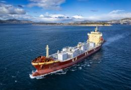 Carbon captured on the UBC Cork will be offloaded as limestone at Heidelberg Materials’ groundbreaking Brevik cement plant in Norway