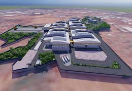 A rendering of Epiroc’s new facility in Nashik, India