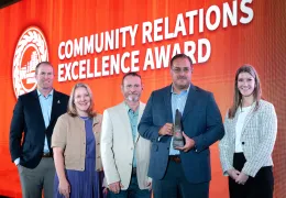 Amrize’s Honey Island Sand & Gravel site earned the top Community Relations honour