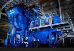 The CDE AggPulse wet density aggregates separator