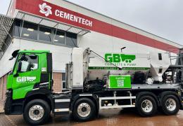 GB Concrete’s new Cemen Tech C60 volumetric concrete mixer 