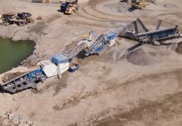 Thanks to smart line coupling, the all-electric Kleemann plant train runs smoothly and without disruptions