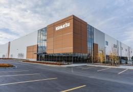 Komatsu’s new full-service distribution centre in Edmonton is set to open in early 2026