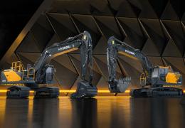 Hyundai’s Next Generation HX400L and HX360L crawler excavators feature a completely new design and a host of new technologies