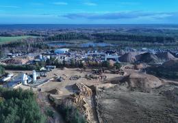 Collard Group now own and operate a 40-acre quarry in Eversley, Hampshire