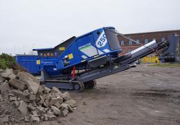 Eggersmann Impaktor 250 mobile crusher 
